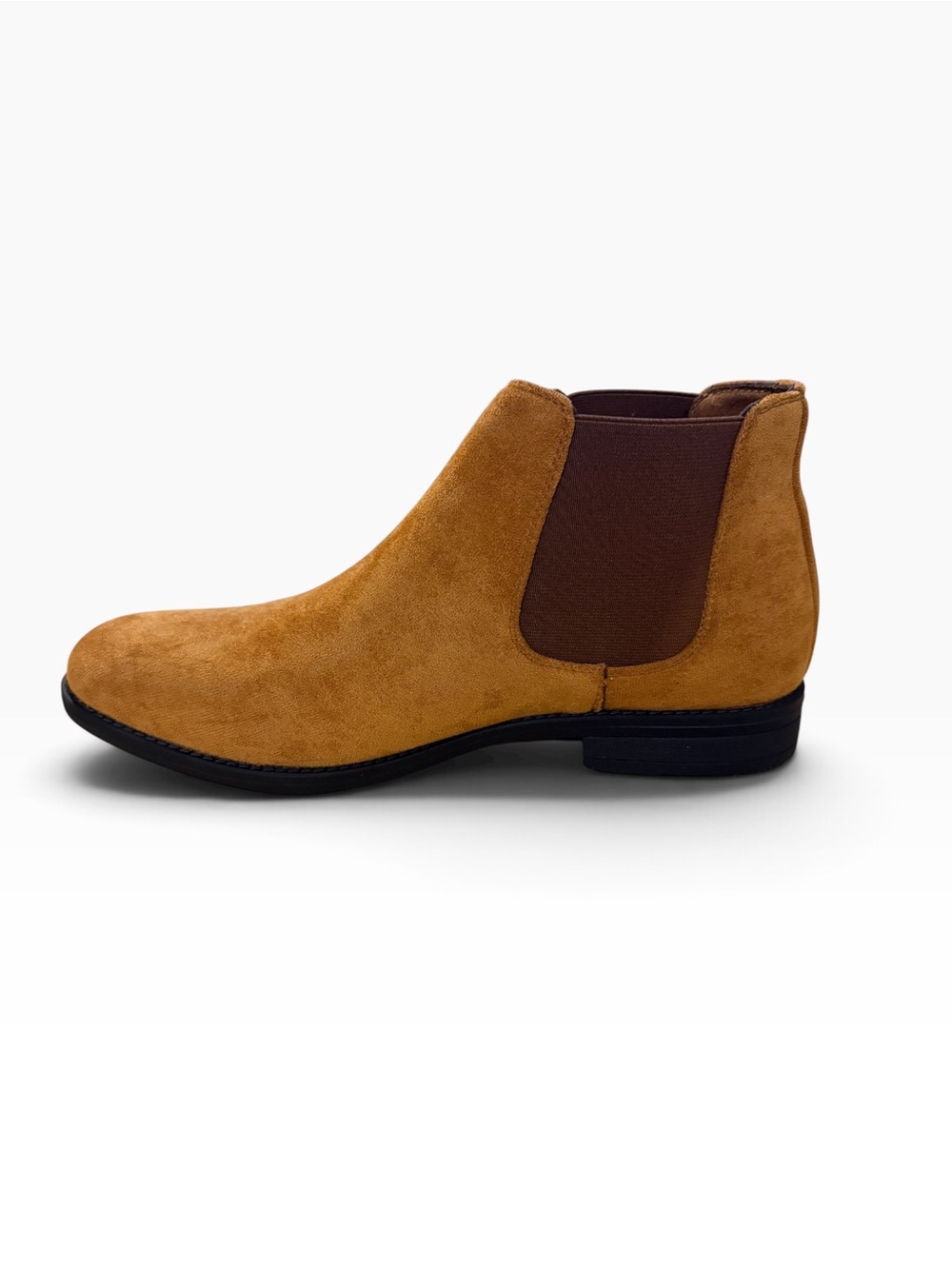 Alberto Fellini Men’s 10.5 Tan Suede Chelsea Boots Pull On Ankle Dress Shoes